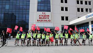 BİSİKLETLİLER, ANITKABİR YOLUNDA!