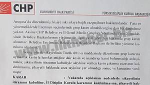 CHP, YDK O Meclis Üyeleri İle İlgili Gerekçeli Kararını Açıkladı!