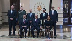 Gürcistan ve İspanya Büyükelçilerinden Cumhurbaşkanı Erdoğan’a güven mektubu