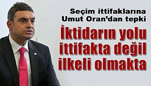 İktidarın yolu ittifaktan değil ilkeli olmaktan geçer!