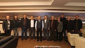 KARTALLI TAKSİCİLERDEN BAŞKAN ALTINOK ÖZ’E ZİYARET