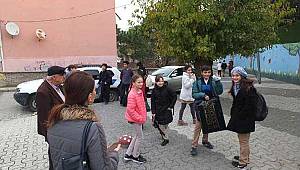 Okulda korkutan yangın!