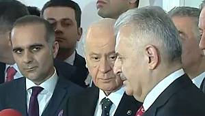  Binali Yıldırım-Devlet Bahçeli görüşmesi sonrası açıklama