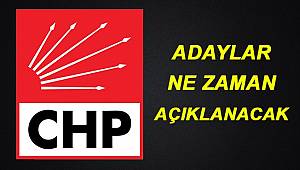 CHP, büyükşehir adaylarını neden duyurmadı?