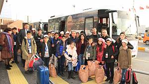 İSTANBUL'A İLK KEZ GELEN 100 ÖĞRENCİ KARTAL'DA AĞIRLANDI!