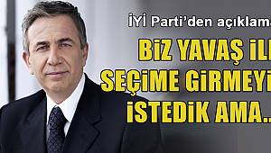 İYİ Parti'den Mansur Yavaş açıklaması!
