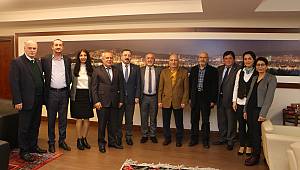 MALİ MÜŞAVİRLER VE MUHASEBECİLER DERNEĞİ'NDEN BAŞKAN ALTINOK ÖZ'E ZİYARET!