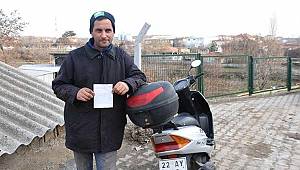 Motorsikete gelen cezayı görenler gözlerine inanamadı!