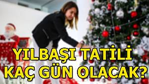 Yılbaşı tatili kaç gün olacak?