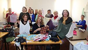 ATAŞEHİRLİ KADINLAR ÇEVRE İÇİN BEZ ÇANTA DİKİYOR!