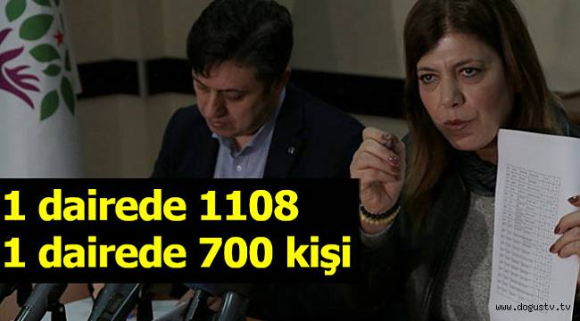 Bir evde 1108 seçmen!