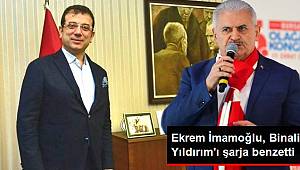 Ekrem İmamoğlu, Binali Yıldırım'ı Şarja Benzetti!
