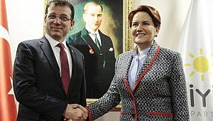 Ekrem İmamoğlu’dan, Meral Akşener’e ziyaret!