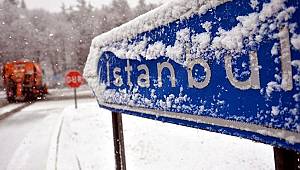 İstanbul için kar yağışı uyarısı!