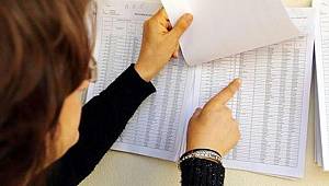 Seçmen listeleri askıya çıktı