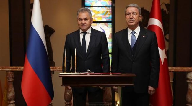 Akar - Şoygu görüşmesiyle ilgili son dakika açıklaması
