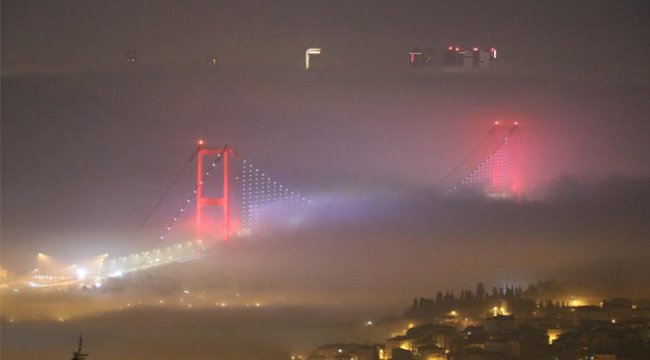 Son dakika: İstanbul'da sis! Şehir Hatları'nın tüm seferleri iptal