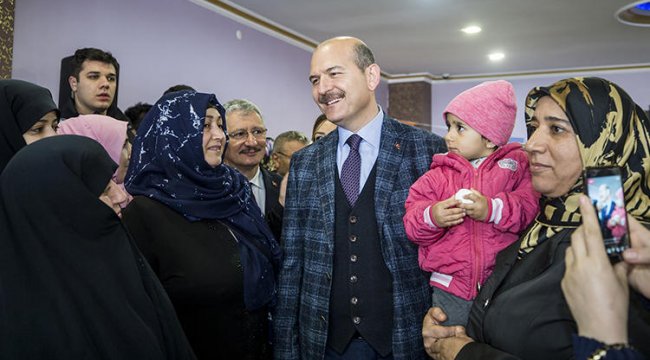 İçişleri Bakanı Süleyman Soylu, Bolu'da