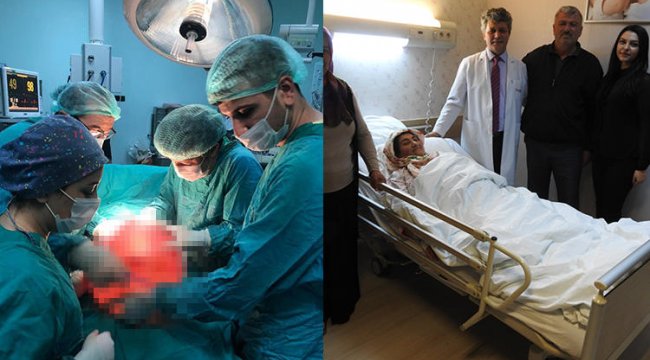 Görenler şaşkına döndü! 2 yıldır süren ağrılarından kurtuldu...