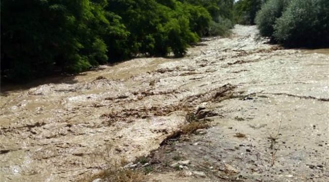 Amasya'da 6 köyü sel vurdu