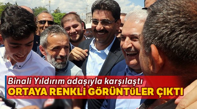 Binali Yıldırım adaşıyla karşılaştı, esprileri peş peşe sıraladı