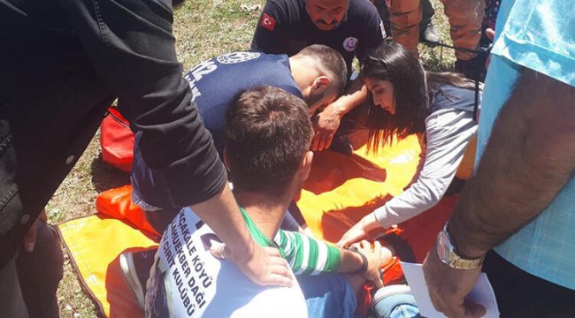 Cirit alanında talihsiz kaza
