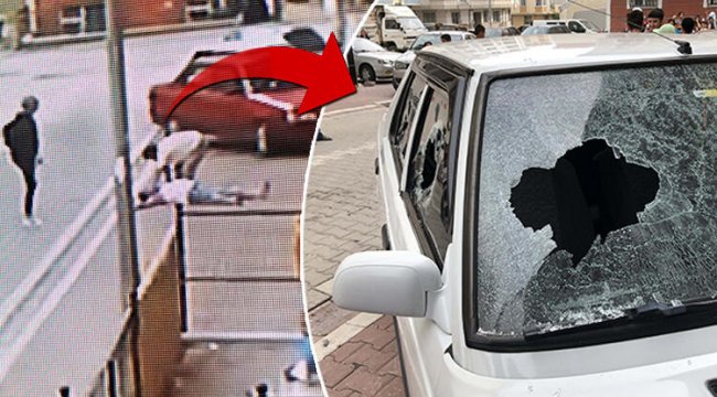 Mahalleli şoke oldu! Öfkeli baba ortalığı birbirine kattı