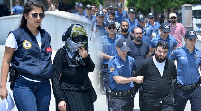 Mersin merkezli operasyon! Böyle getirildiler...