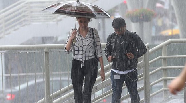 Meteoroloji’den son dakika uyarısı! Sağanak geliyor…