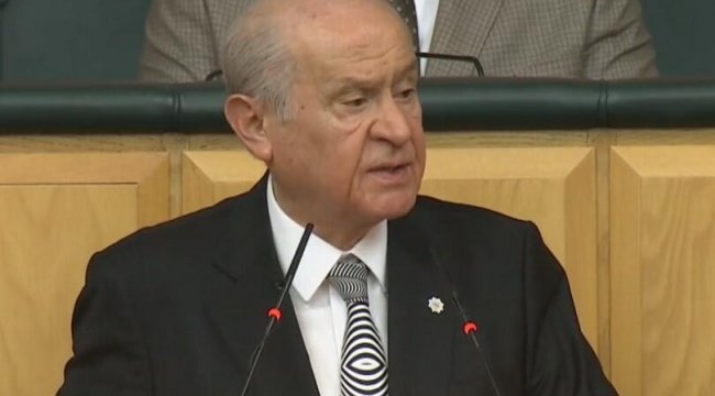 MHP lideri Bahçeli grup toplantısında konuşuyor