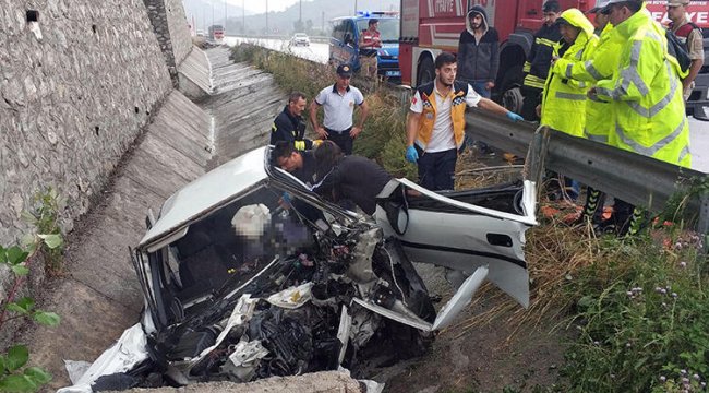 Samsun'da kan donduran kaza