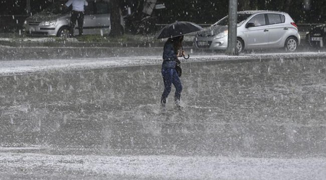 Son dakika: Meteoroloji'den sağanak uyarısı