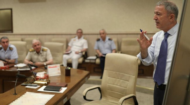 ABD heyeti ile yapılan görüşmenin ardından Bakan Akar’dan flaş açıklama
