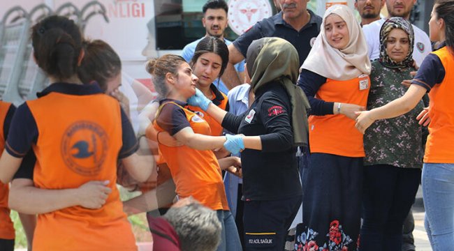 Diyarbakır'da panik anları! 50 kişi tahliye edildi