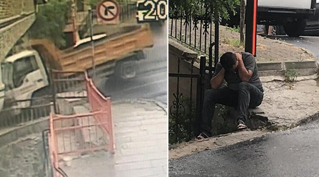 Kağıthane'de faciadan dönüldü