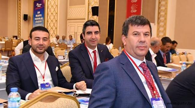 Kartal Belediye Başkanı Gökhan Yüksel, CHP'nin Belediye Başkanları Çalıştayı'na katıldı