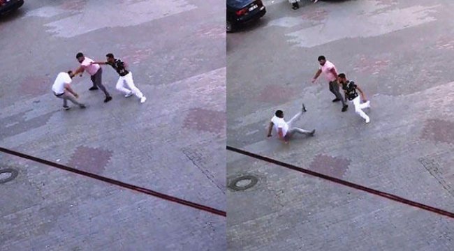 Ortalık bir anda karıştı... Vatandaşlar ve polis güçlükle ayırdı