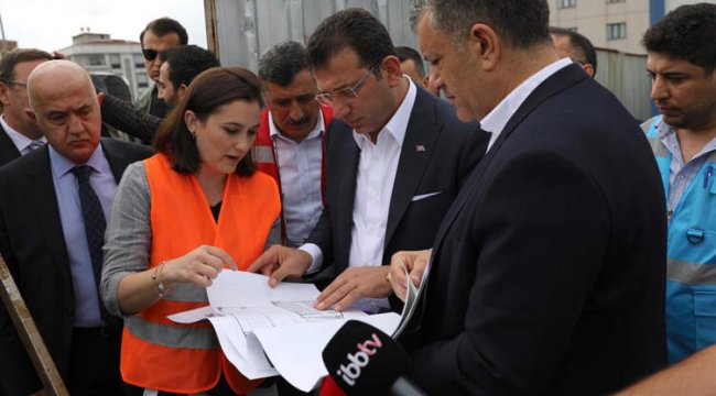 İmamoğlu, Esenyurt'ta bazı projeleri yerinde inceledi