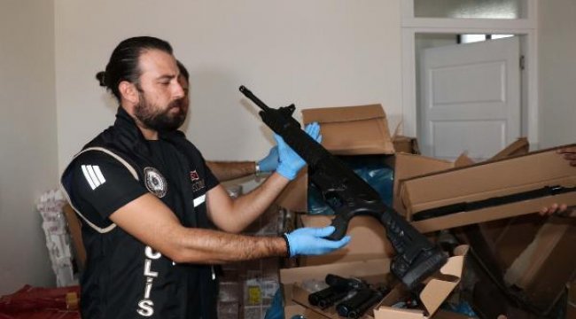 İnternetten sattıkları tüfekleri 'otomotiv parçası' diye kargolamışlar