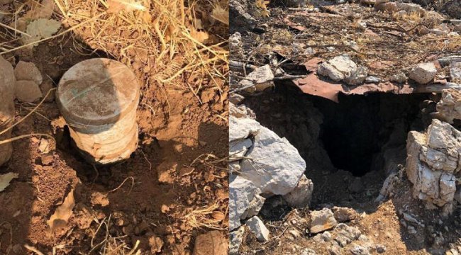 Irak kuzeyinde tuzaklanan havan mermisi ve EYP imha edildi