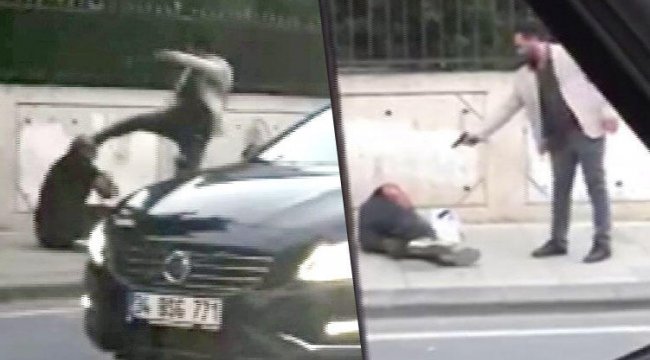İstanbul’da dehşet anları! Kurşun yağdırdı…