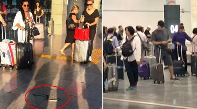 Milas - Bodrum Havalimanı'nda şoke eden anlar!