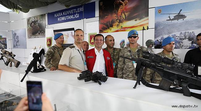 TEKNOFEST’te İmamoğlu izdihamı