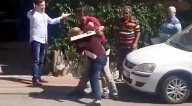 Yer: Antalya ... Istakalarla birbirlerine girdiler!