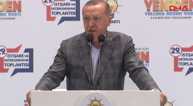 Cumhurbaşkanı Erdoğan Kızılcahamam kampının kapanış konuşmasını yaptı