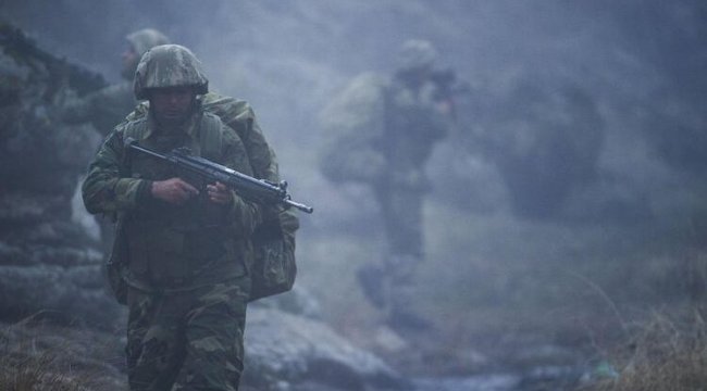 Irak'ın kuzeyinde 2 terörist etkisiz hale getirildi