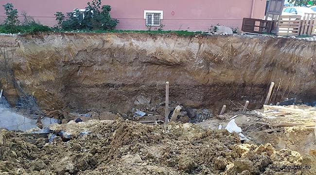 İstanbul’da bir inşaatta göçük! Bir işçi enkaz altında kaldı