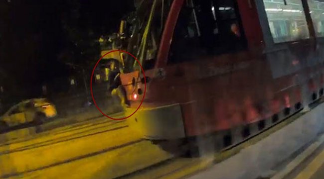 İstanbul'da yürekleri ağza getiren görüntü