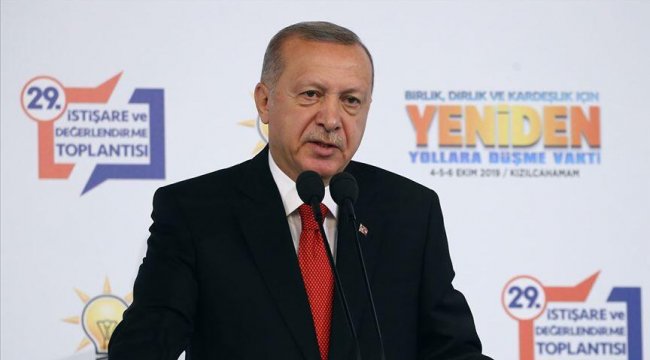 Son dakika... Cumhurbaşkanı Erdoğan'dan Fırat'ın doğusuna harekat mesajı: Belki bugün belki yarın kadar yakın