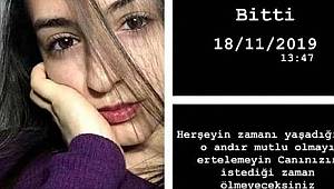 19 yaşındaki, kız arkadaşını öldürüp sosyal medya'ya ölüm tarihini yazdı